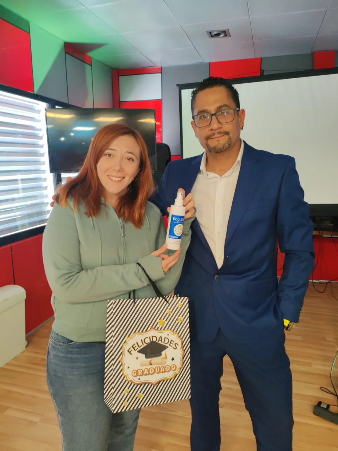 Sergio Gallardo, enfermero universitario, en una imagen profesional